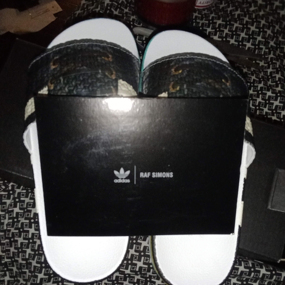raf adidas slides